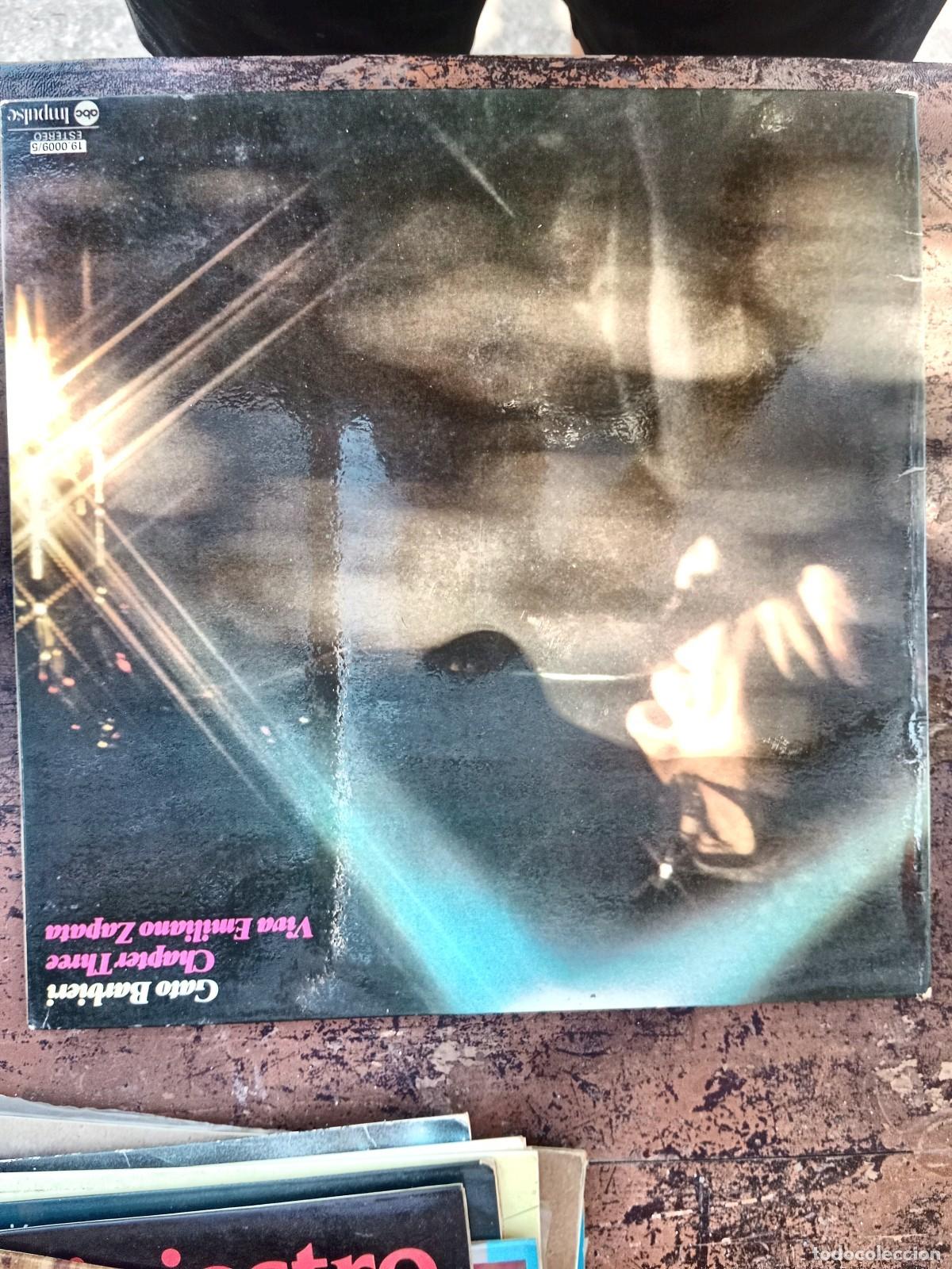 Discos de vinilo: Gato Barbieri - Chapter Three Viva Emiliano Zapata - LP Impulse - Latin Jazz
