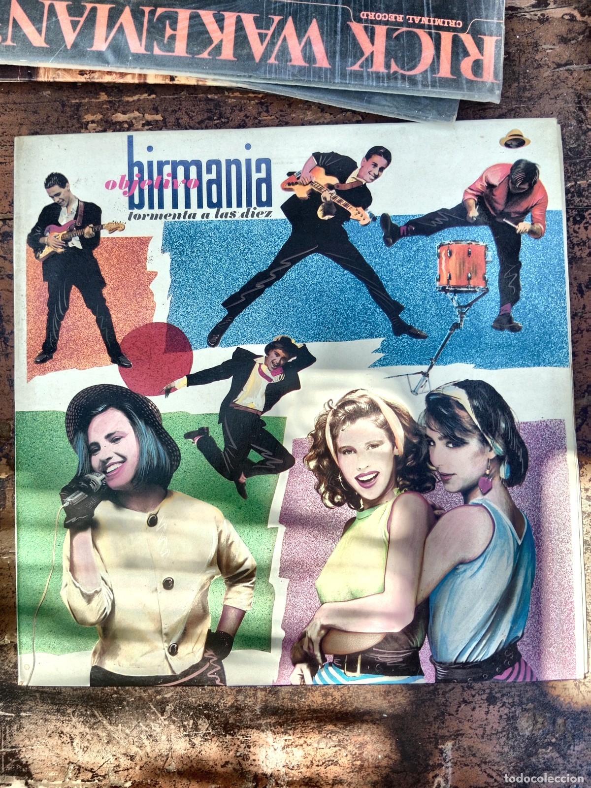 Discos de vinilo: Objetivo Birmania - Tormenta a las Diez - LP WEA 1984 - Pop / Movida
