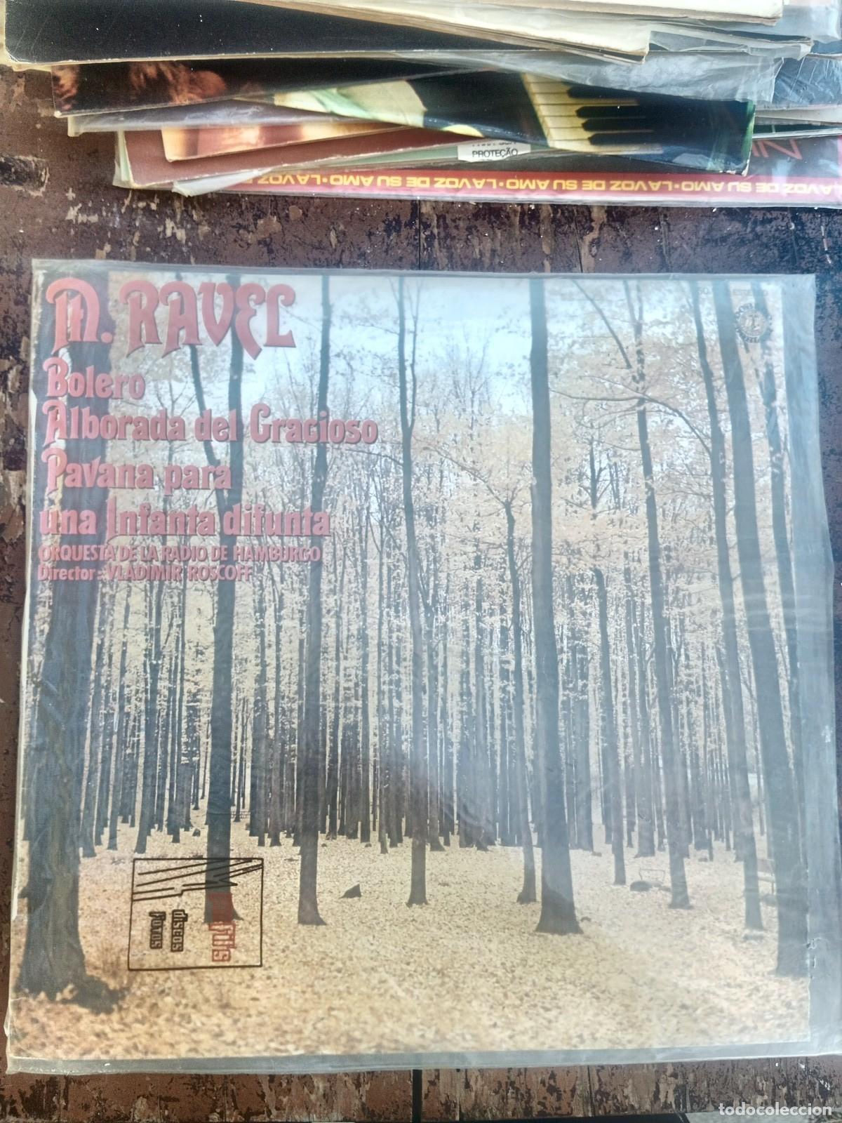 Discos de vinilo: Ravel - Bolero / Alborada / Pavana - LP Doblon 1980 - Clasica