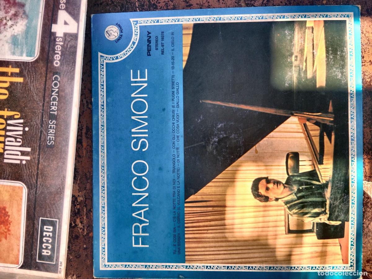 Discos de vinilo: Franco Simone - LP Penny / Ri-Fi - Cancion italiana
