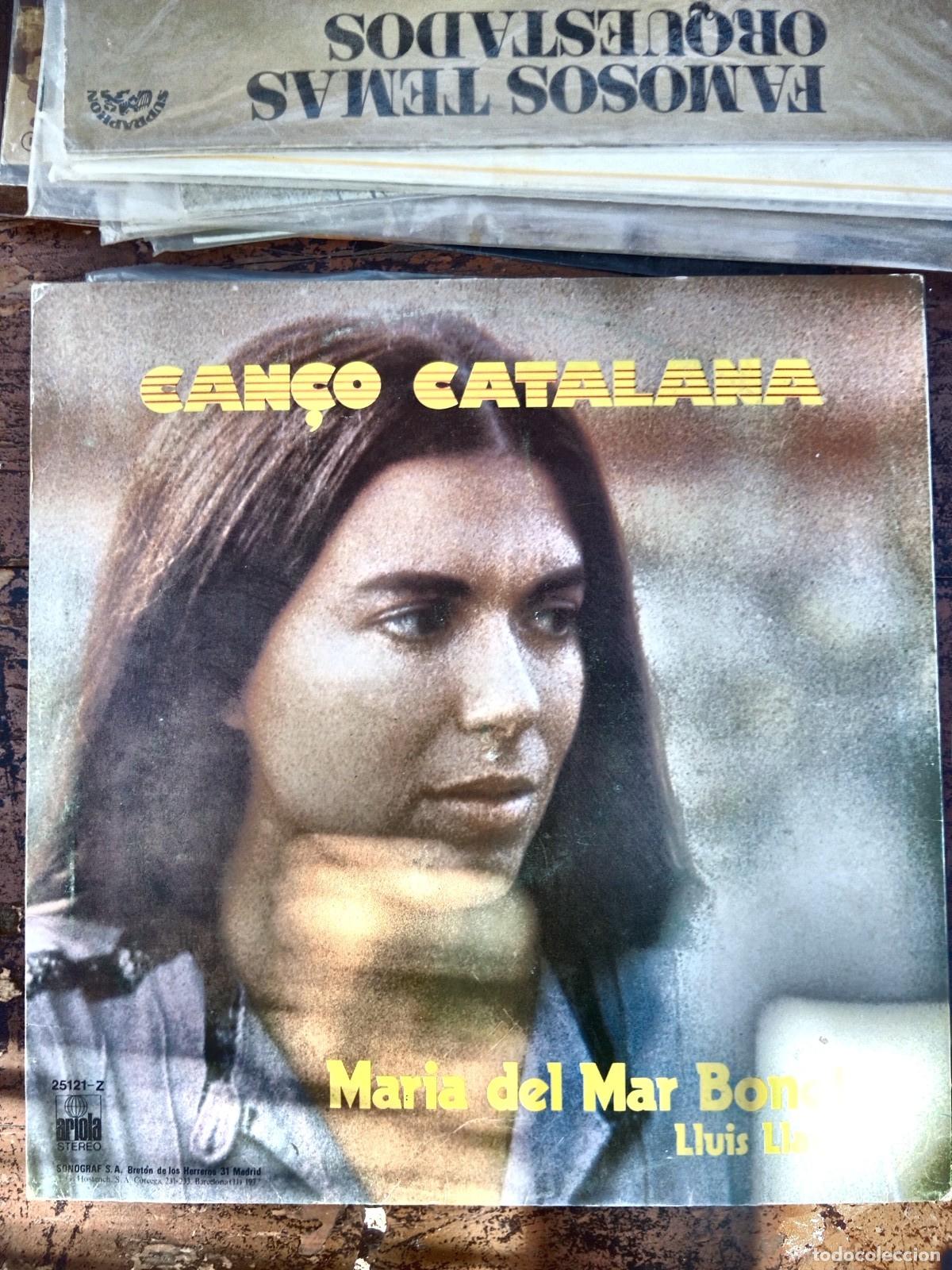 Discos de vinilo: Canco Catalana - Maria del Mar Bonet / Lluis Llach - LP Ariola 1977
