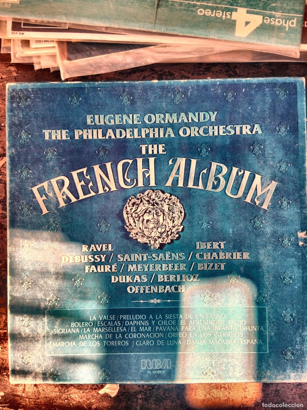 Discos de vinilo: Eugene Ormandy - The French Album - Caja 3 LP RCA Red Seal