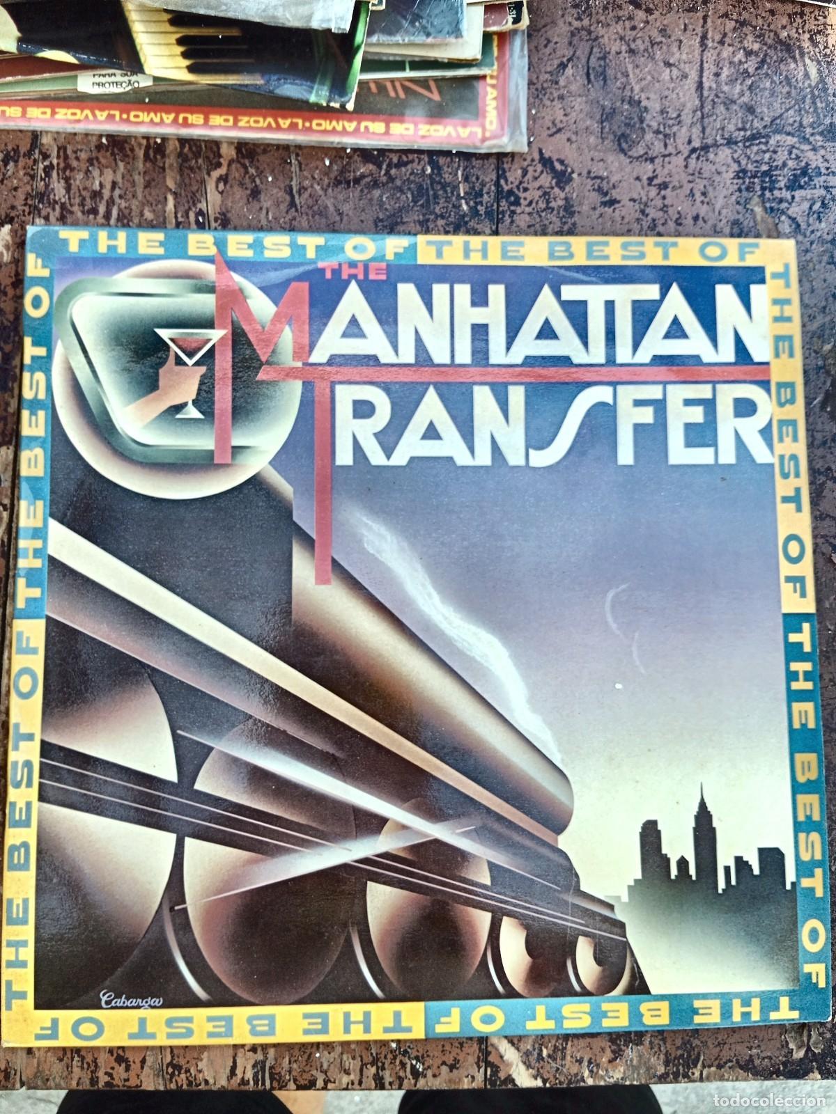 Discos de vinilo: The Manhattan Transfer - The Best Of - LP Atlantic 1981 - Vocal Jazz