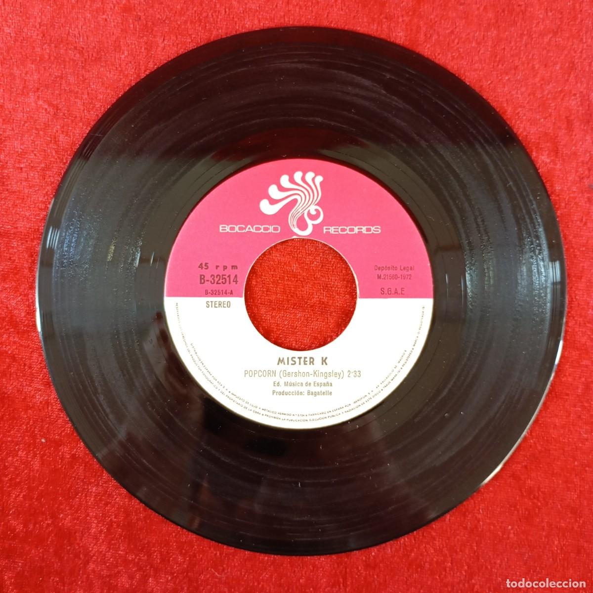 Discos de vinilo: POP CORN - MISTER K - B-32514 - SINGLE VINILO / 1329 - Foto 4