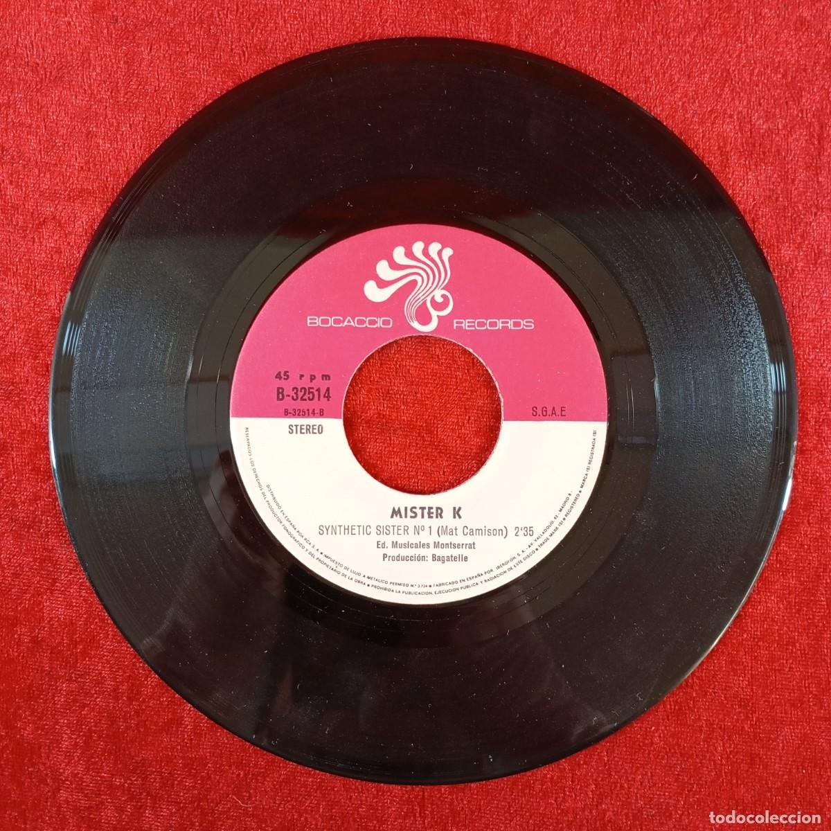 Discos de vinilo: POP CORN - MISTER K - B-32514 - SINGLE VINILO / 1329 - Foto 5