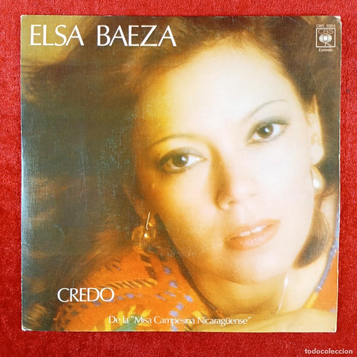 Discos de vinilo: ELS BAEZA - CREDO, LA CARMEN ASEADA - CBS 5554 - SINGLE VINILO / 1338