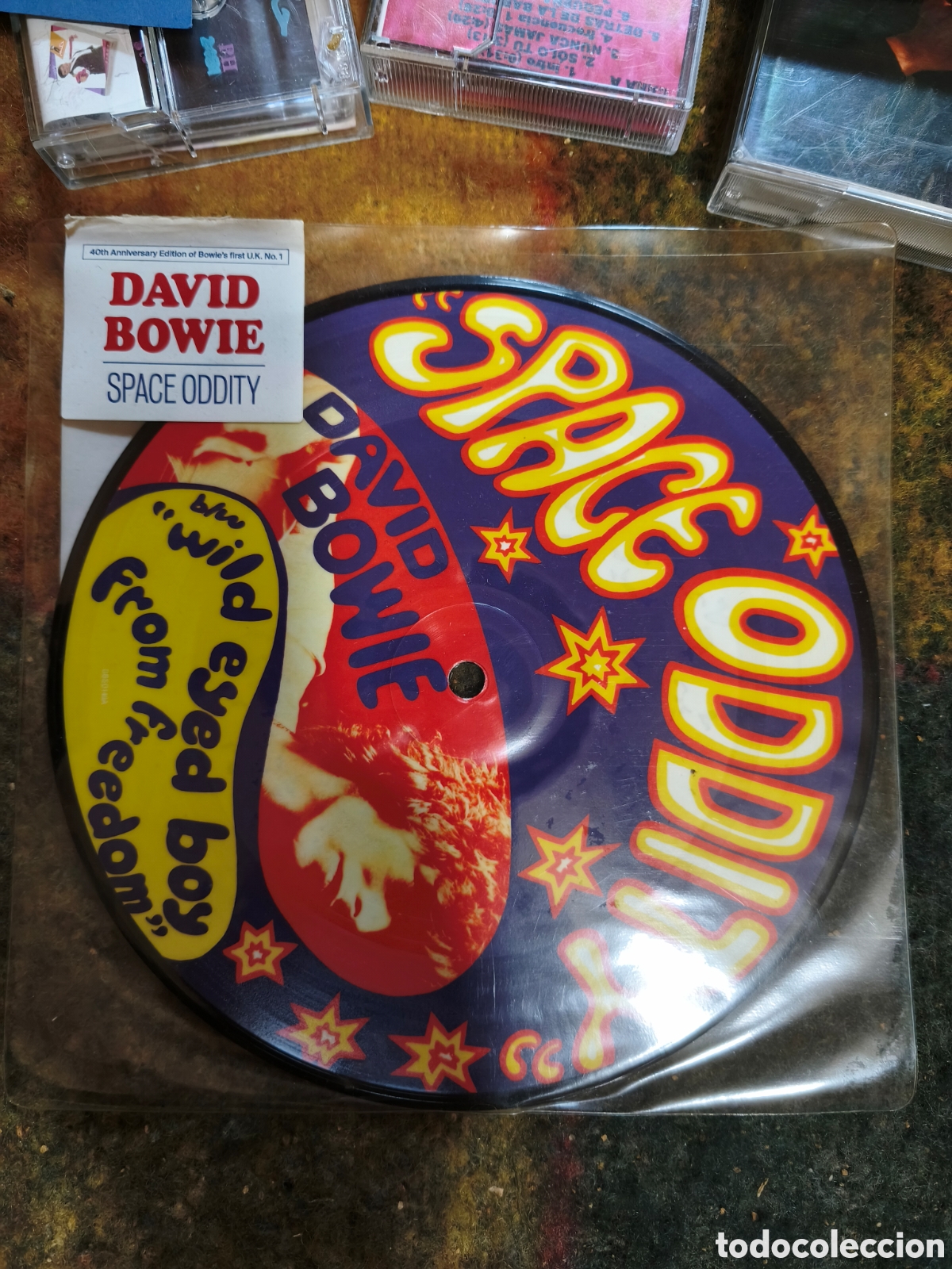 Discos de vinilo: David Bowie: Space Oddity 7&rdquo; 45rpm