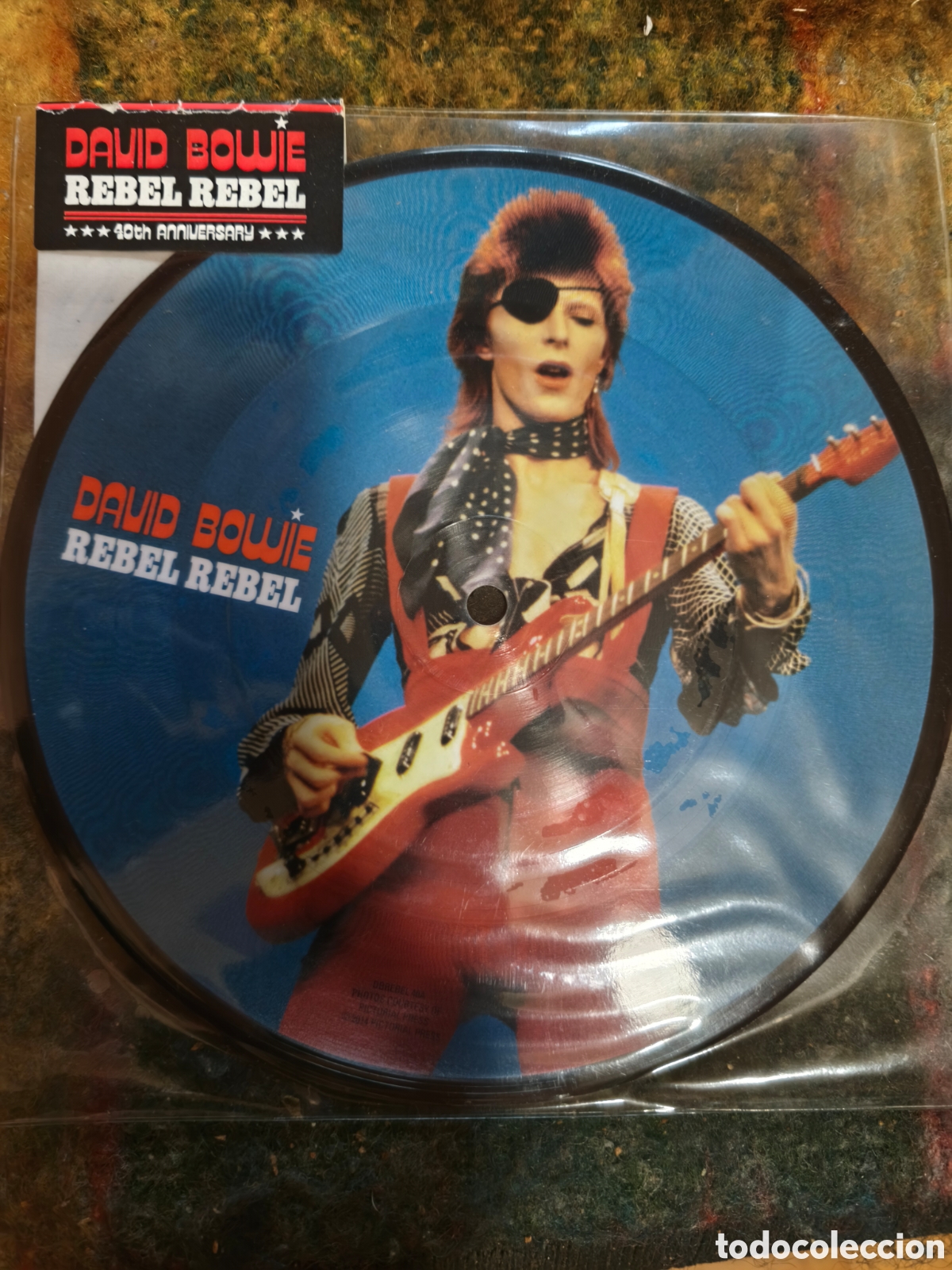 Discos de vinilo: David Bowie: Rebel Rebel 7&rdquo; 45rpm Edici&oacute;n limitada 2000 copias