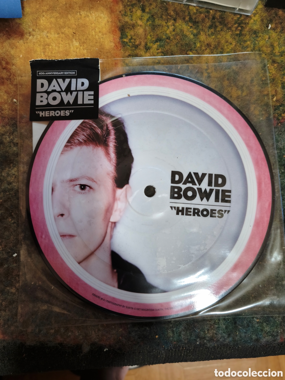 Discos de vinilo: David Bowie: H&eacute;roes 7&rdquo; 45rpm