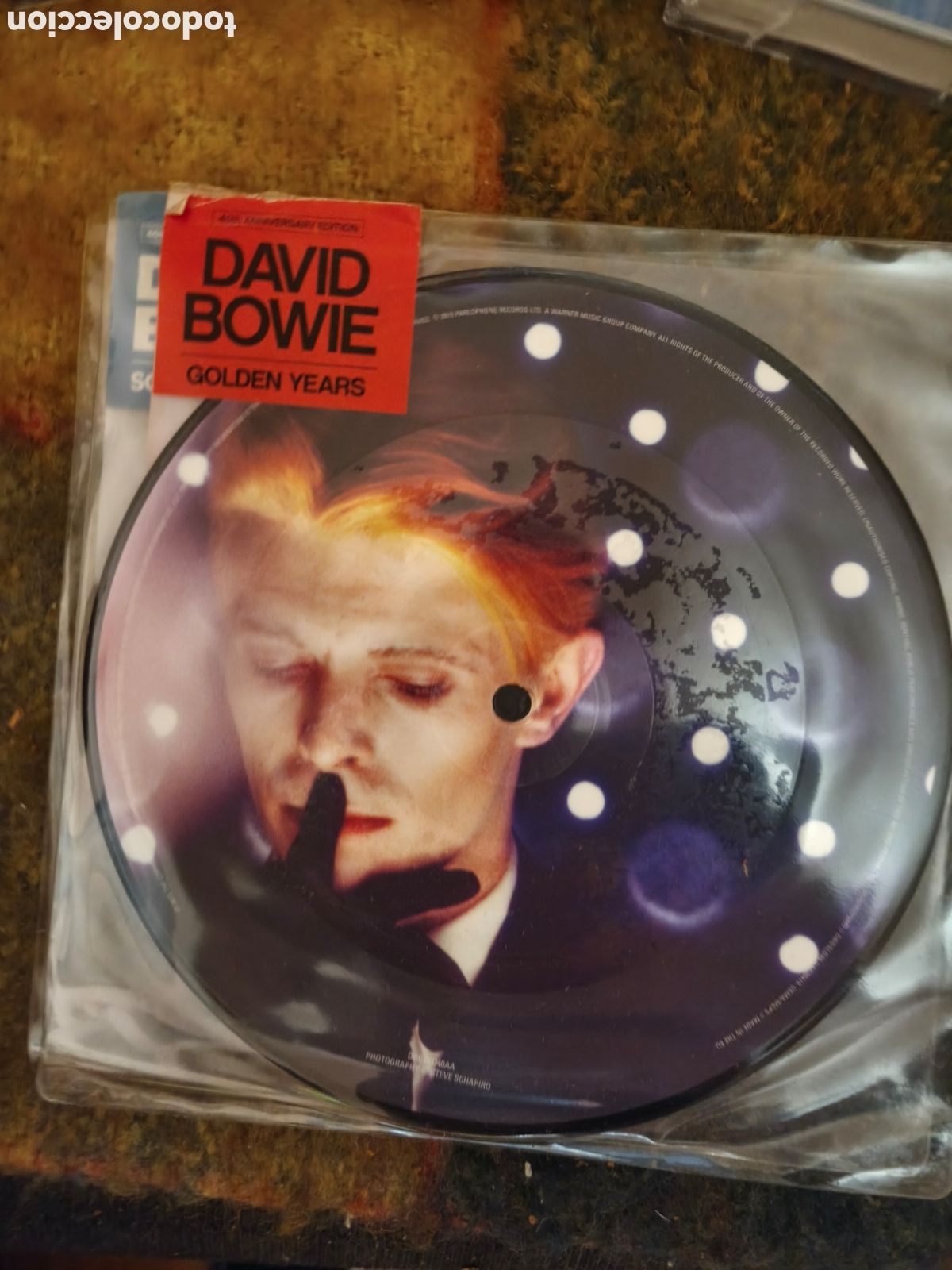 Discos de vinilo: David Bowie: Golden Year 7&rdquo; 45rpm