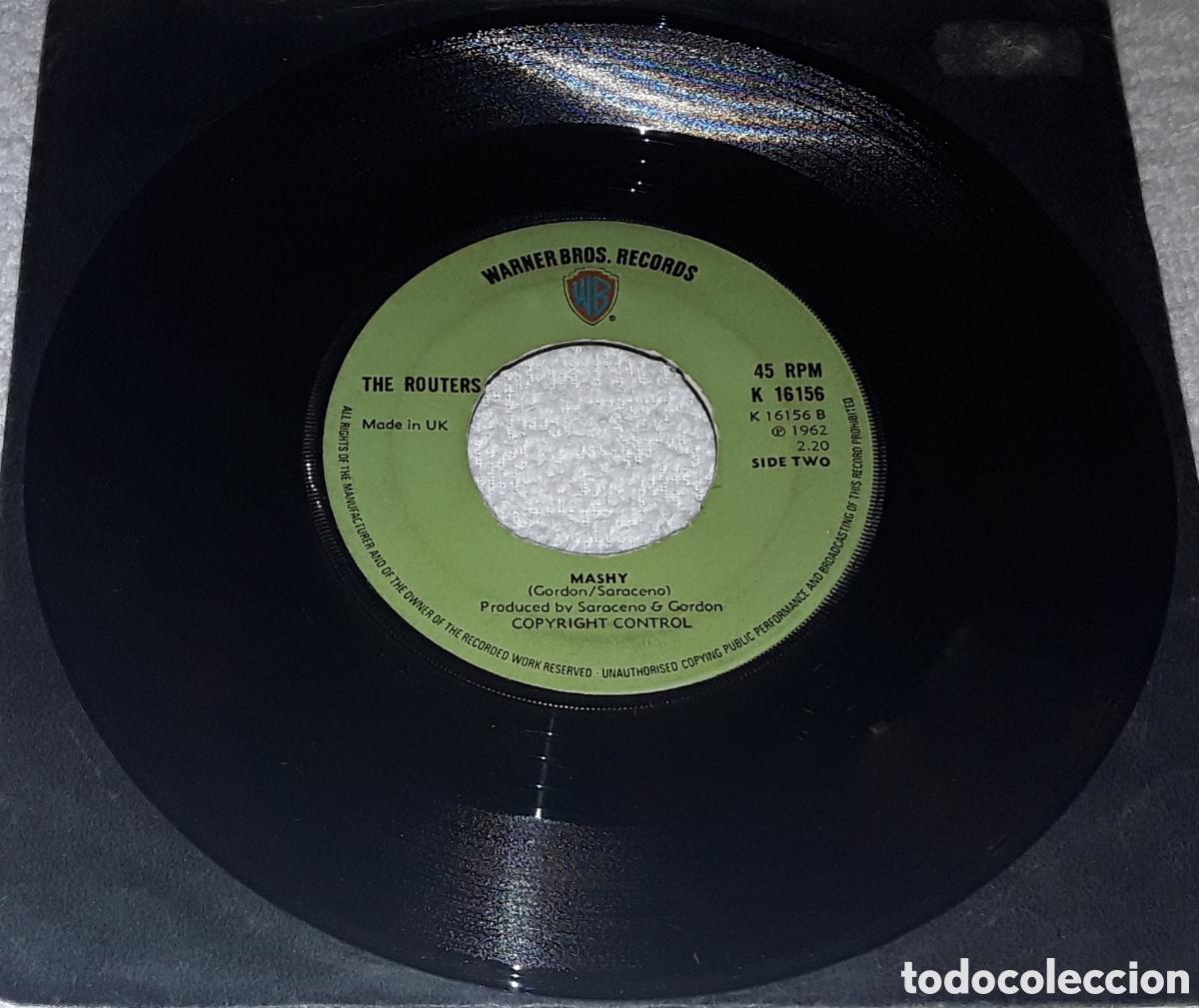 Discos de vinilo: SG - THE ROUTERS - LET'S GO / MASHY - MADE IN UK 1973