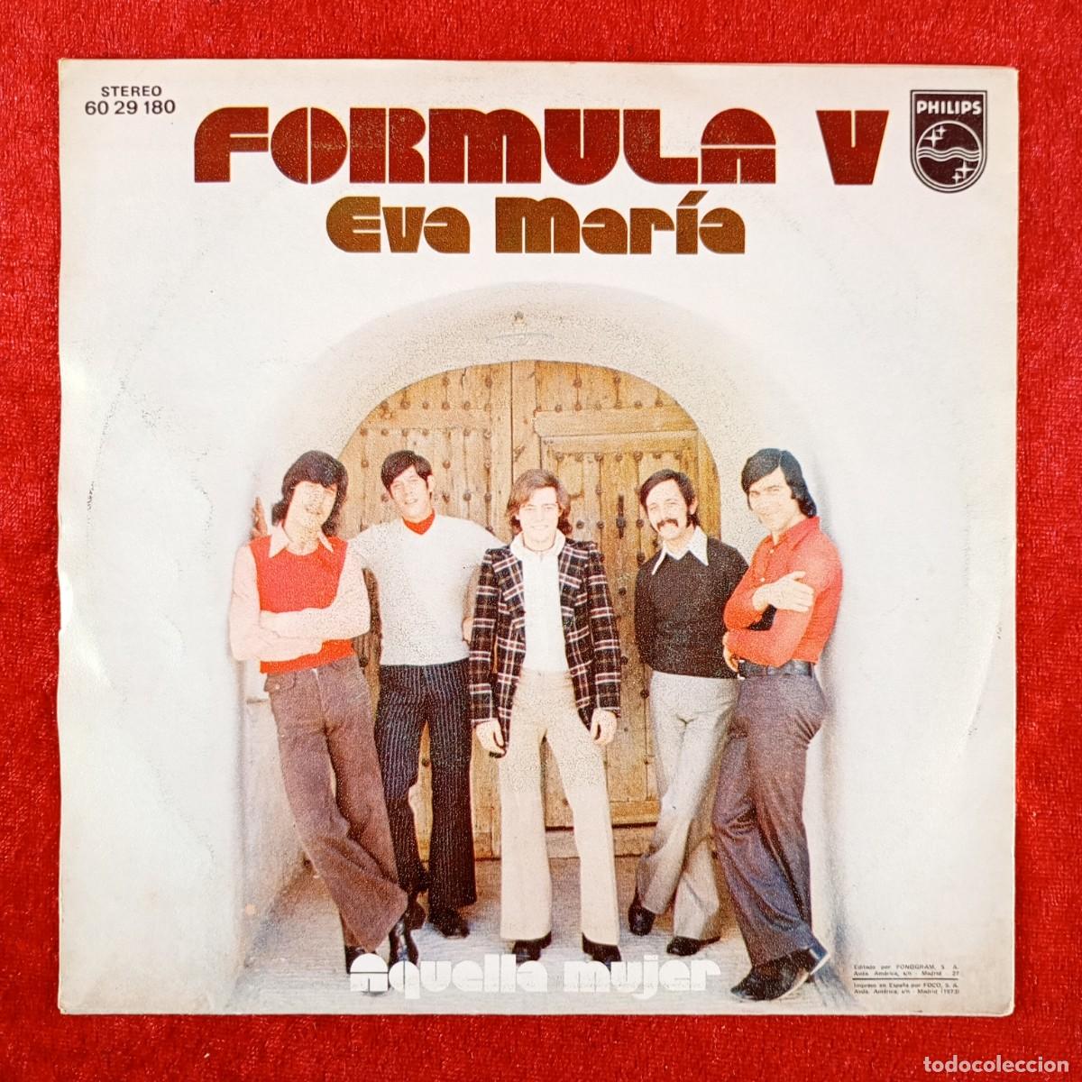 Discos de vinilo: FORMULA V - EVA MAR&Iacute;A, AQUELLA MUJER - 60 29 180 - SINGLE VINILO / 1367
