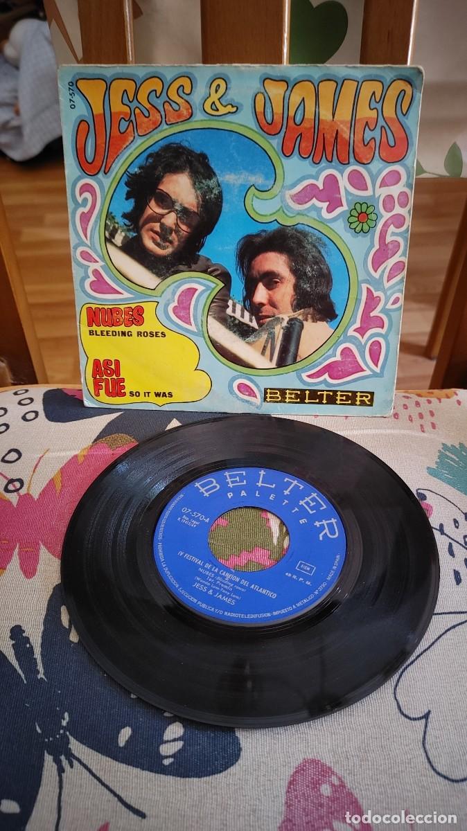 Discos de vinilo: JESS & JAMES-SINGLE NUBES