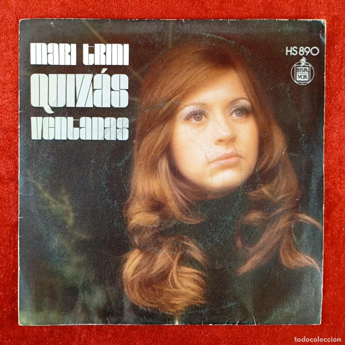 Discos de vinilo: MARI TRINI - QUIZ&Aacute;S, VENTANAS - HS 890 - SINGLE VINILO / 1408