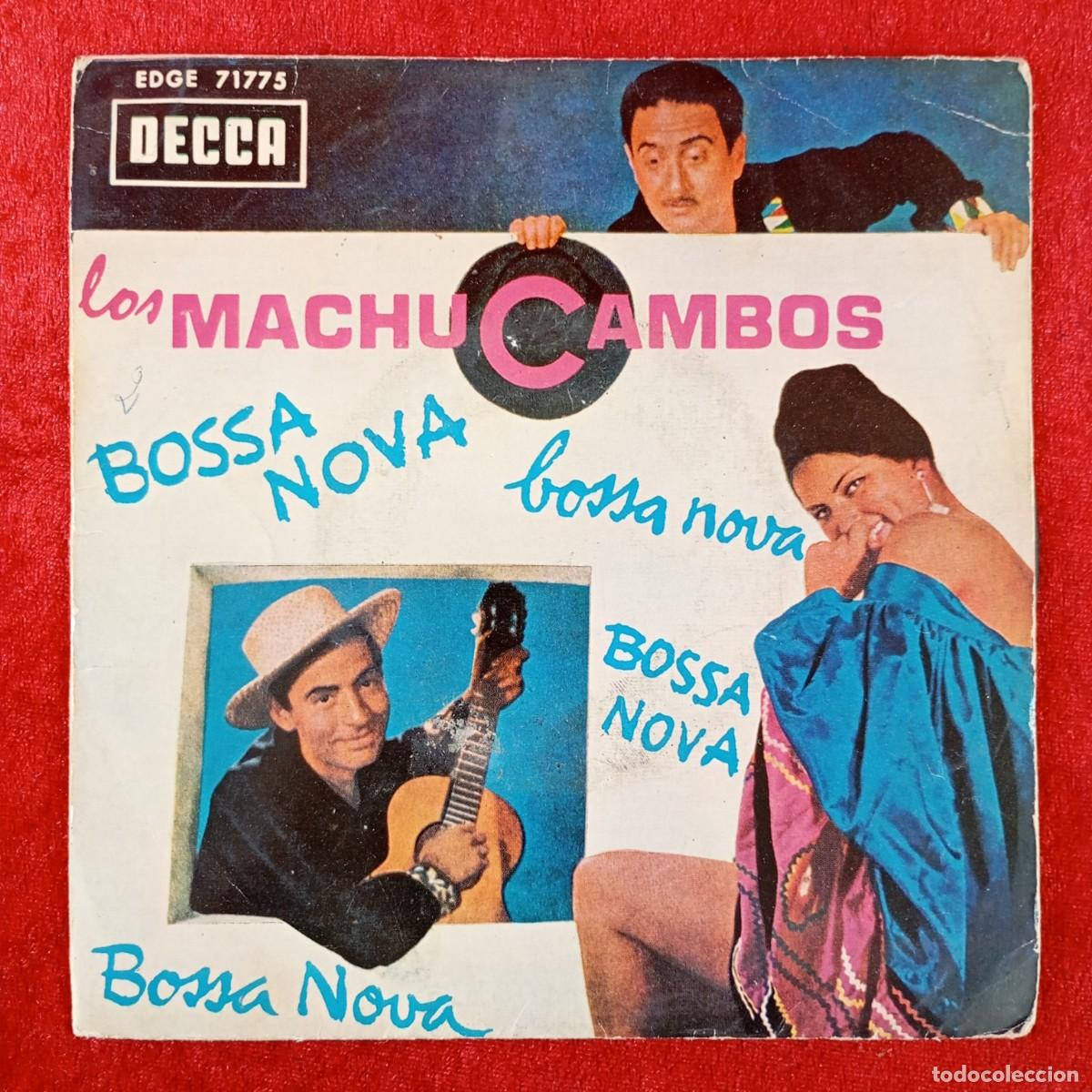 Discos de vinilo: LOS MACHUCAMBOS - BOSSA NOVA - DO&Ntilde;A ROSA, SAMBA DA MINHA TERRA - EDGE 71775 - SINGLE VINILO / 1412