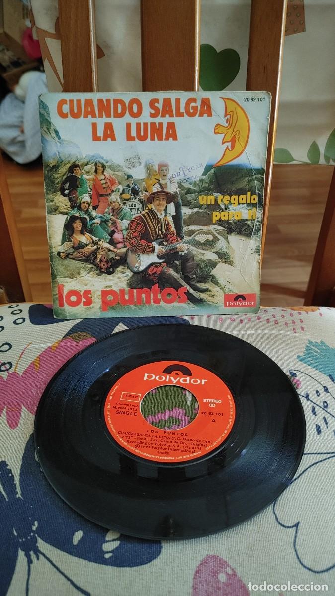 Discos de vinilo: LOS PUNTOS-SINGLE CUANDO SALGA LA LUNA