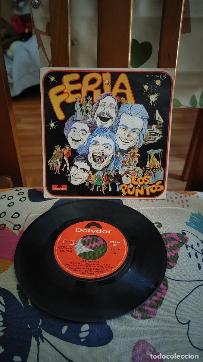 Discos de vinilo: LOS PUNTOS-SINGLE FERIA - Foto 1