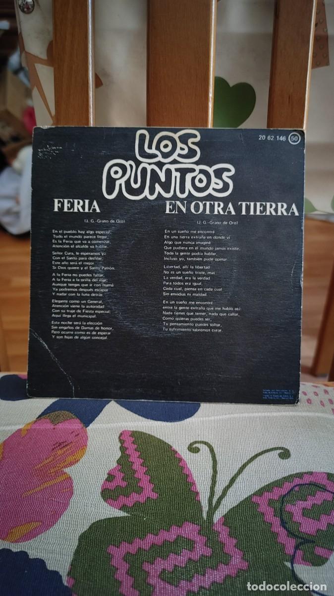 Discos de vinilo: LOS PUNTOS-SINGLE FERIA - Foto 2