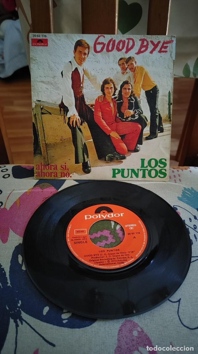 Discos de vinilo: LOS PUNTOS-SINGLE GOOD BYE - Foto 1