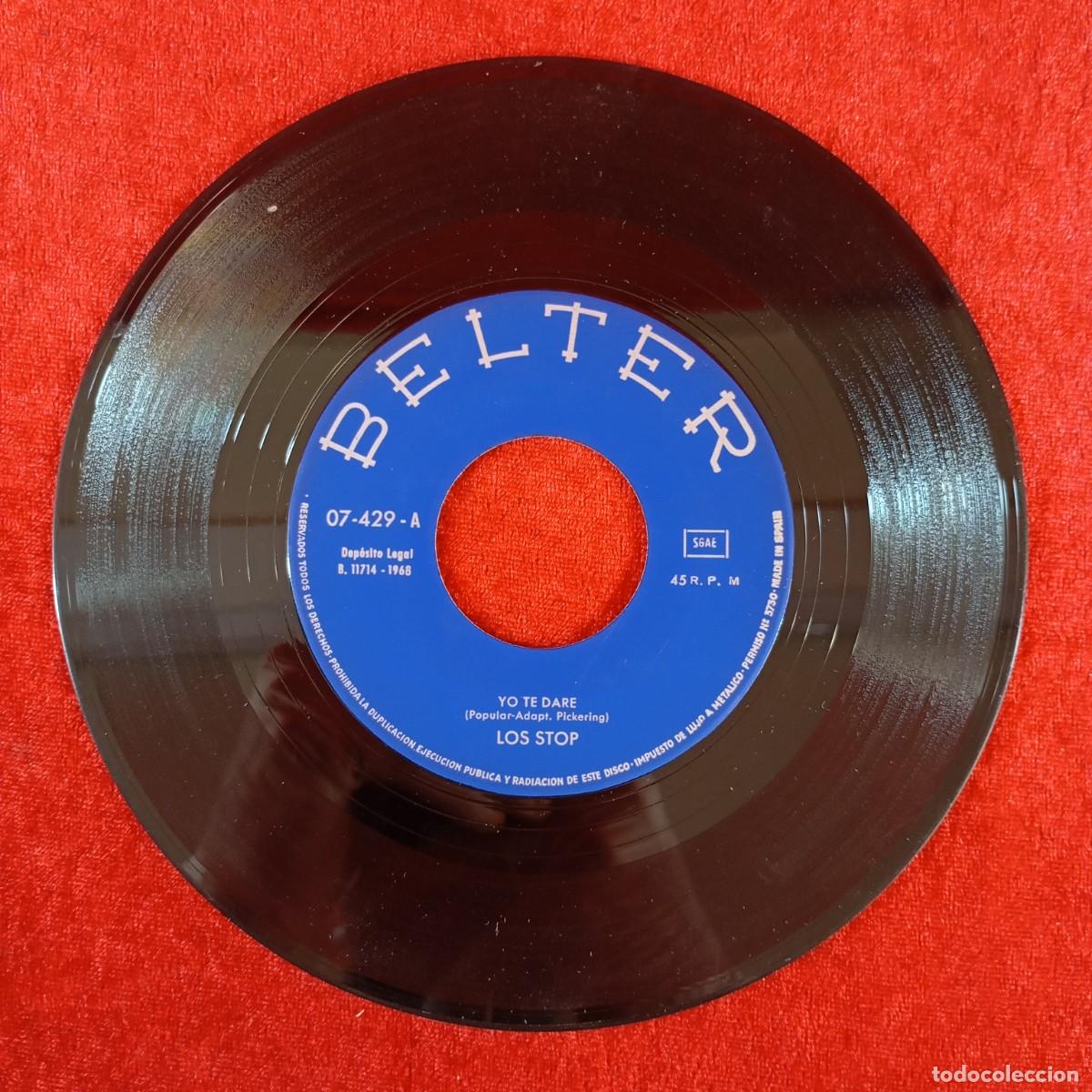 Discos de vinilo: LOS STOP - LA LA LA, YO TE DAR&Eacute; - 07-429 - SINGLE VINILO / 1437 - Foto 4