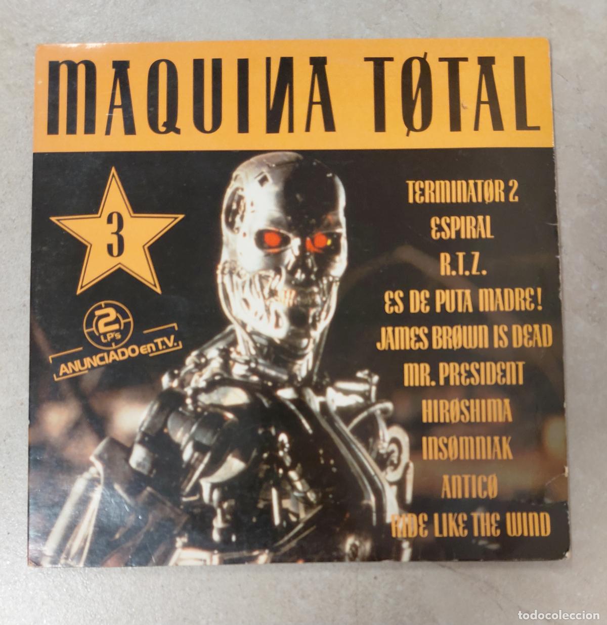 Discos de vinilo: DOBLE LP VINILO MAQUINA TOTAL 3. 2 LP'S 1992