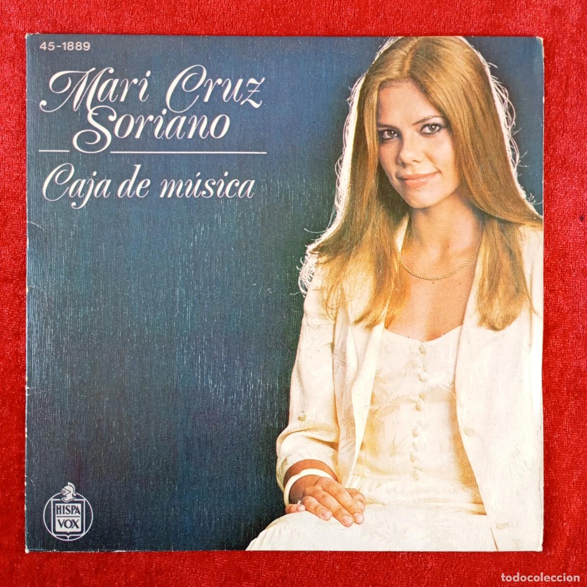 Discos de vinilo: MARI CRUZ SORIANO - CAJA DE M&Uacute;SICA - 45-1889 - SINGLE VINILO / 1449