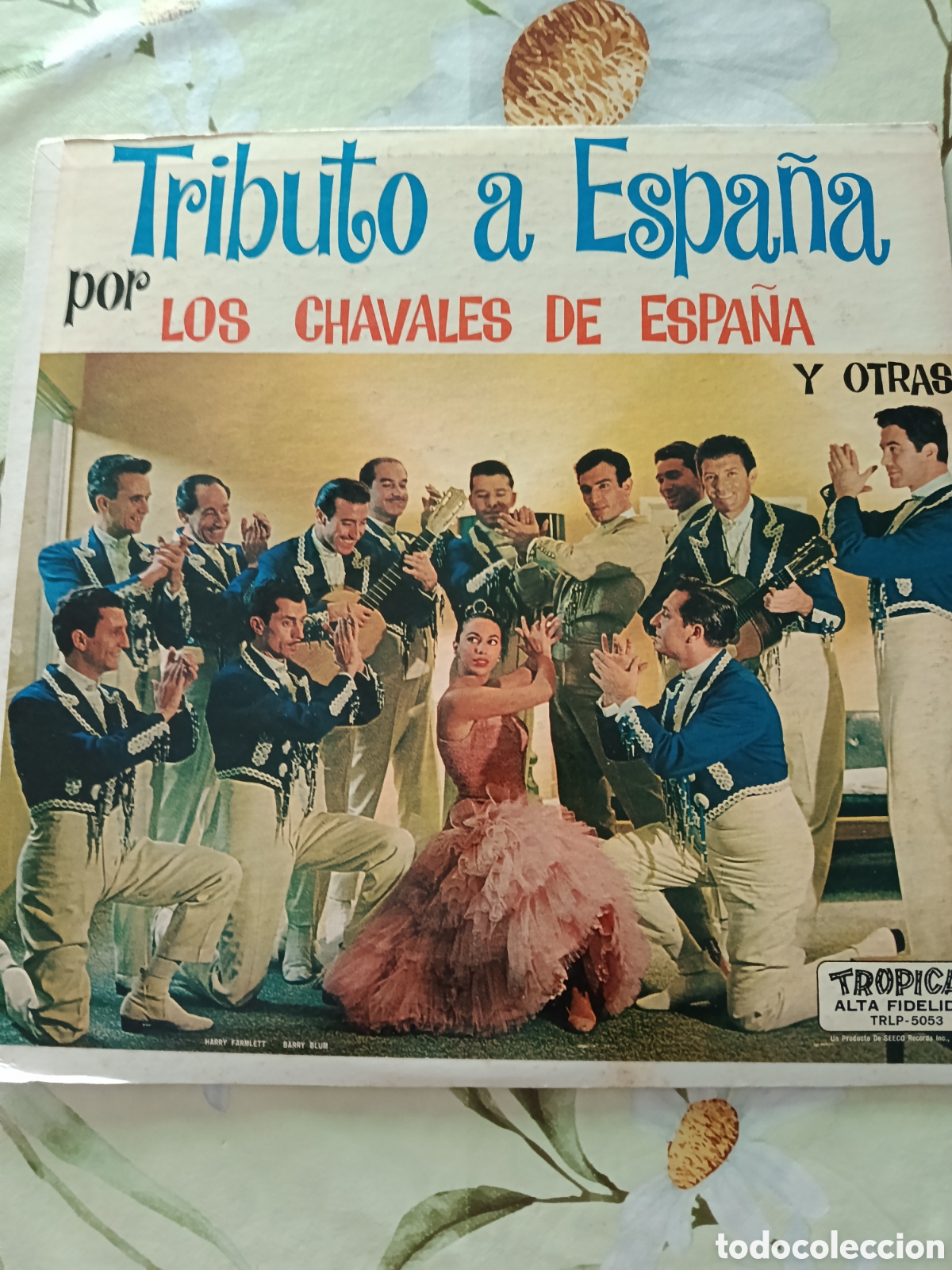 Discos de vinilo: Los Chavales de Espa&ntilde;a Lp sello Tropical editado en Usa...