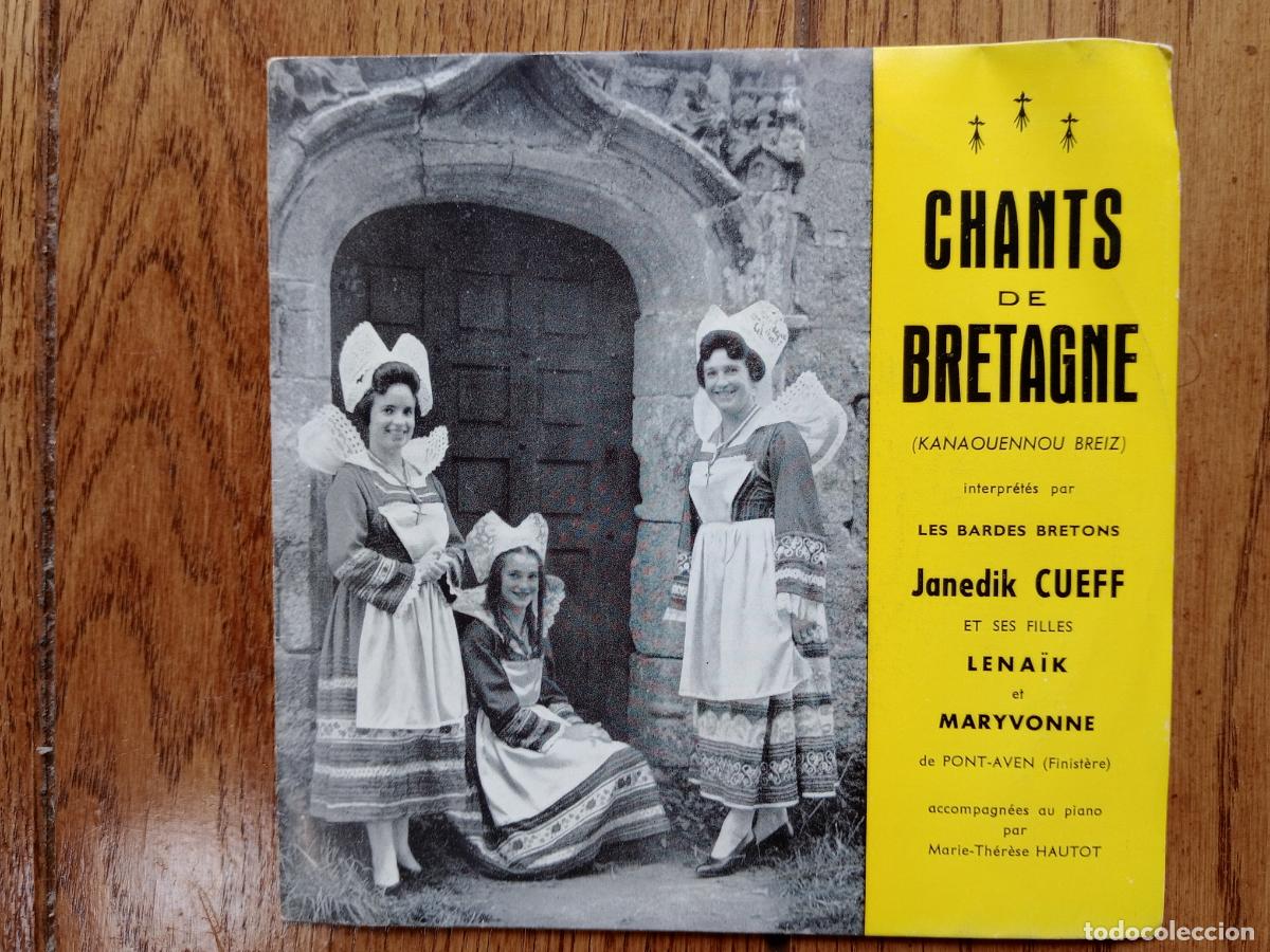 Discos de vinilo: Janedik Cueff et ses filles - chants de Bretagne