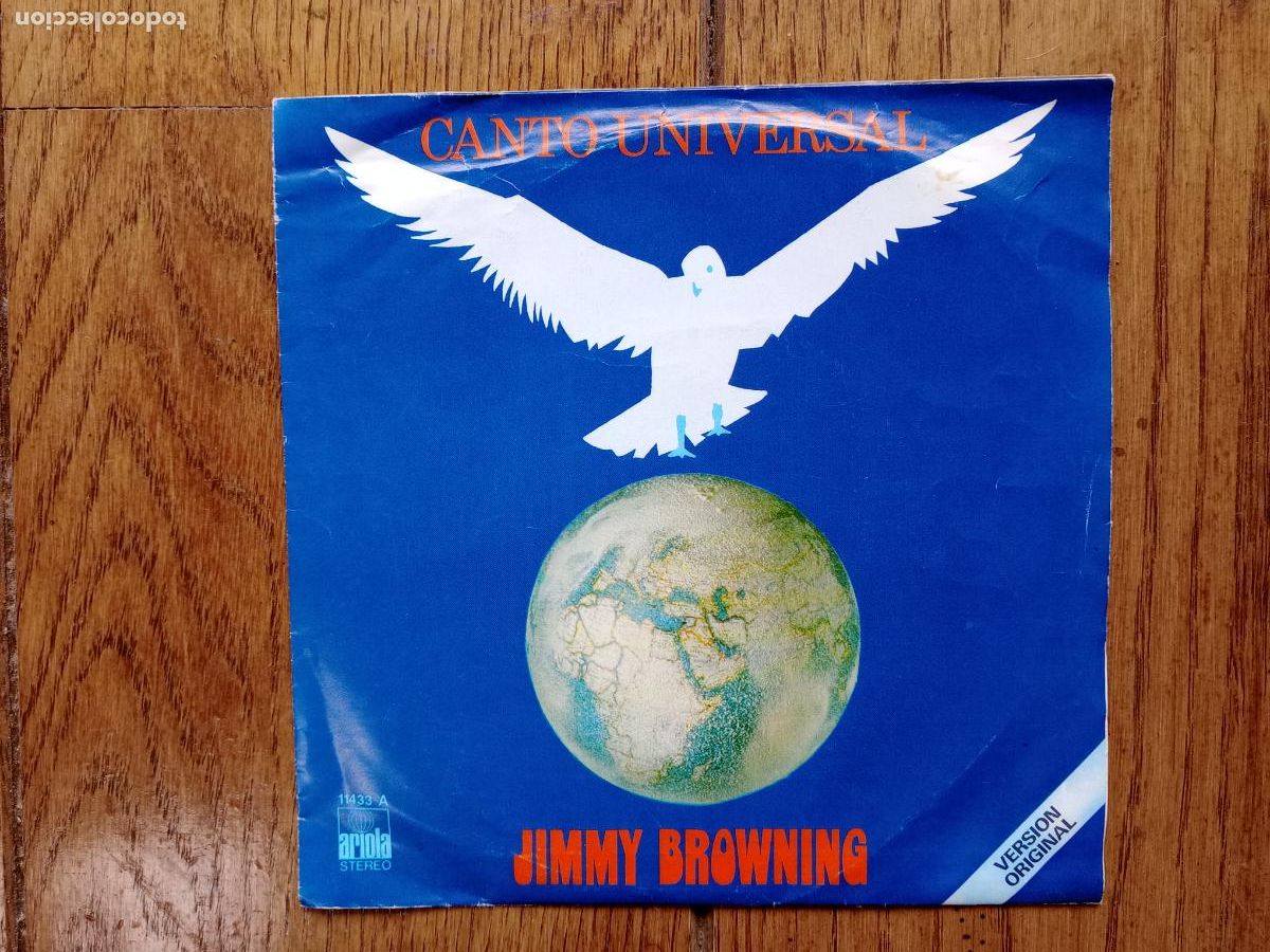 Discos de vinilo: Jimmy Browning - canto universal + like a song