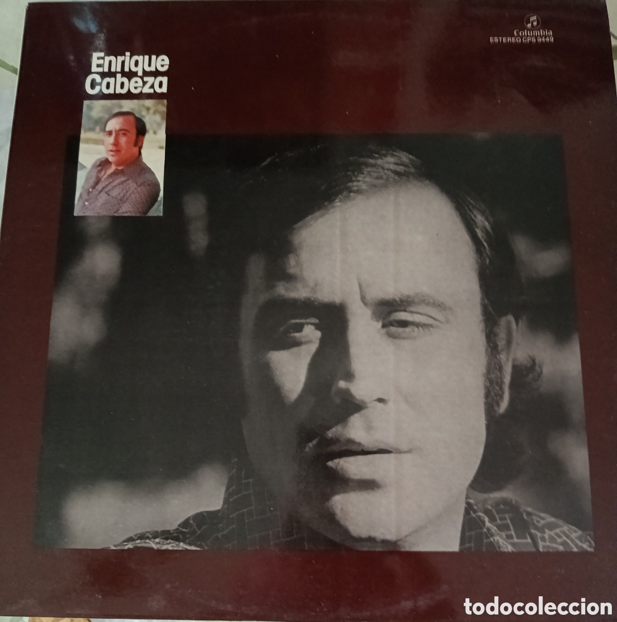 Discos de vinilo: Enrique Cabeza Lp sello Columbia editado en Espa&ntilde;a a&ntilde;o 1976 promocional