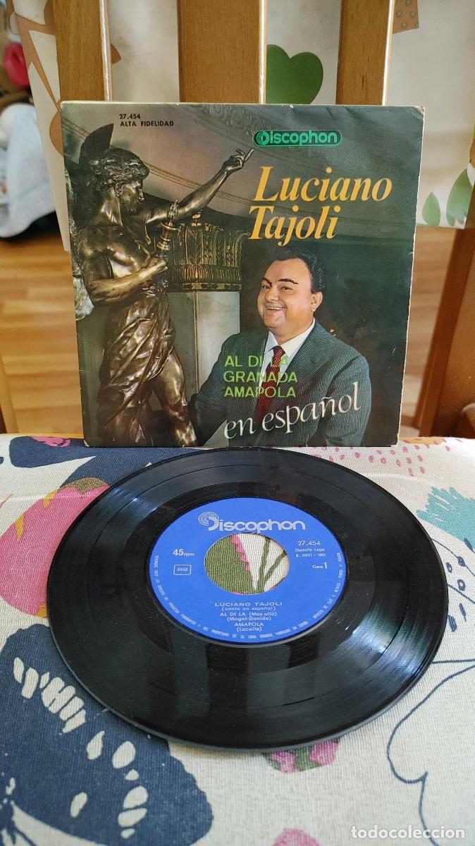 Discos de vinilo: LUCIANO TAJOLI-EP GRANADA +2-EN ESPA&Ntilde;OL