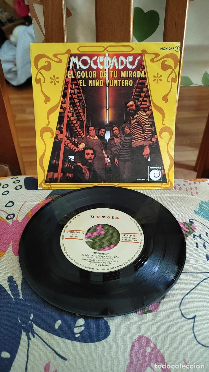 Discos de vinilo: MOCEDADES-SINGLE EL COLOR DE TU MIRADA - Foto 1