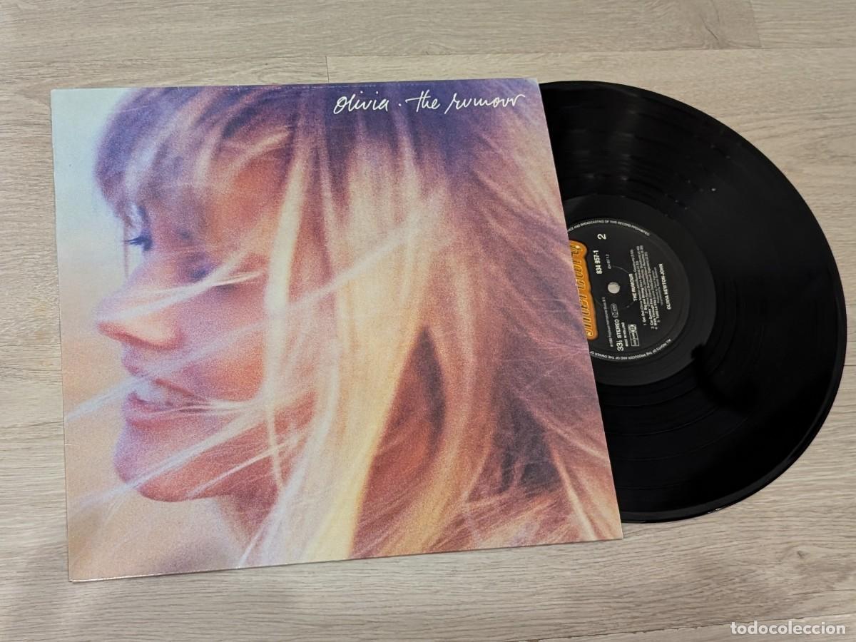 Discos de vinilo: OLIVIA NEWTON JOHN&acute;S - THE RUMOUR ..LP DE POLYGRAM DE 1988 . CONTIENE 10 TEMAS .