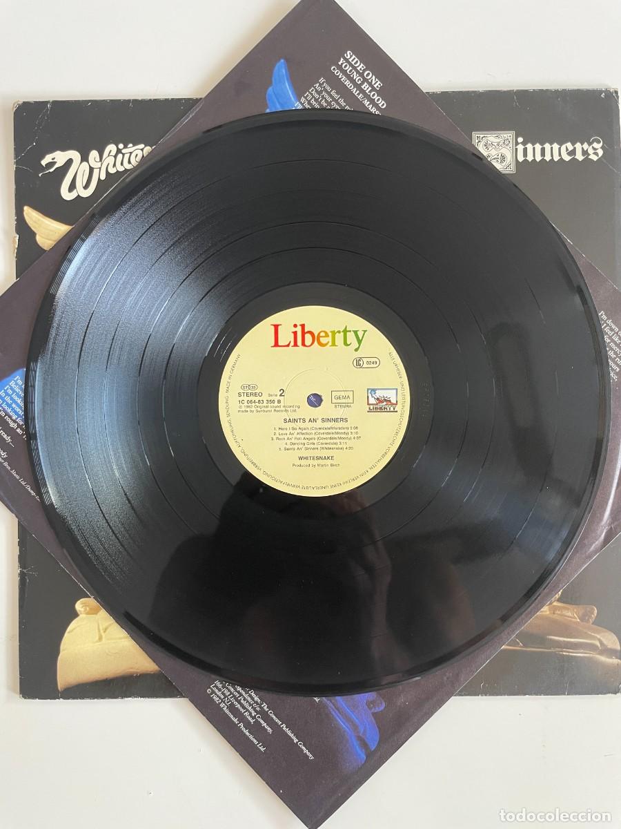 Discos de vinilo: Whitesnake &ndash; Saints & Sinners - Foto 6