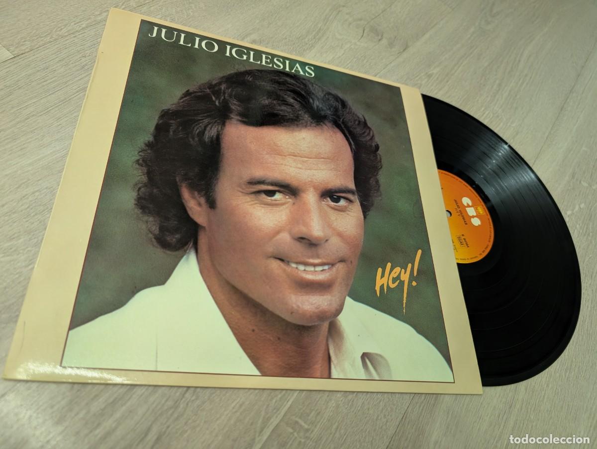 Discos de vinilo: JULIO IGLESIAS - HEY ..LP DE 1980 - ORIGINAL DE CBS ..1&ordf; EDICION ESPA&Ntilde;OLA