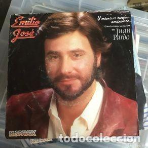 Discos de vinilo: Emilio Jos&eacute; + Juan Pardo - Y mientras tanto... amandote (Hispavox, 1984) - escaso
