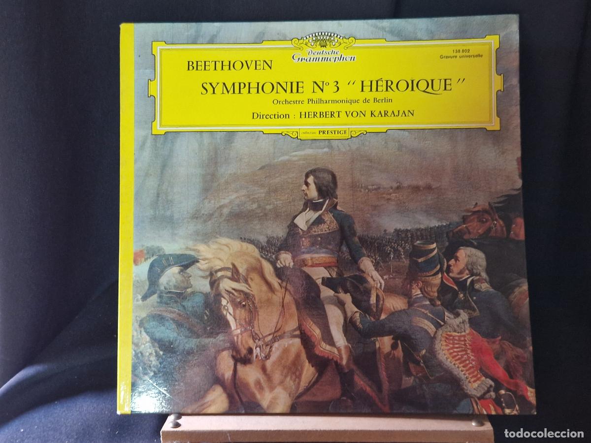 Discos de vinilo: SINGLE. BEETHOVEN. SYMPHONE NUMERO 3. HEROIQUE.