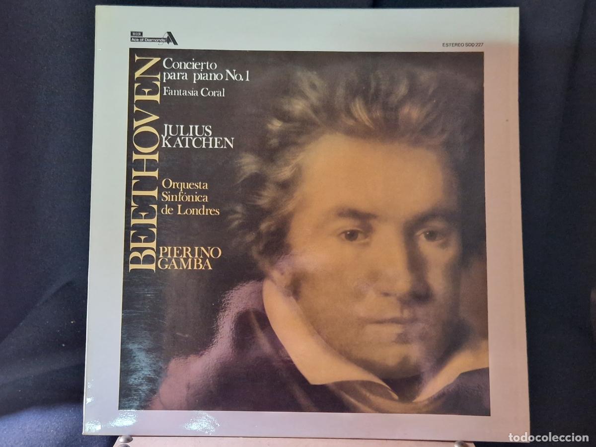 Discos de vinilo: SINGLE. BEETHOVEN. CONCIERTOS PARA PIANO NO1.