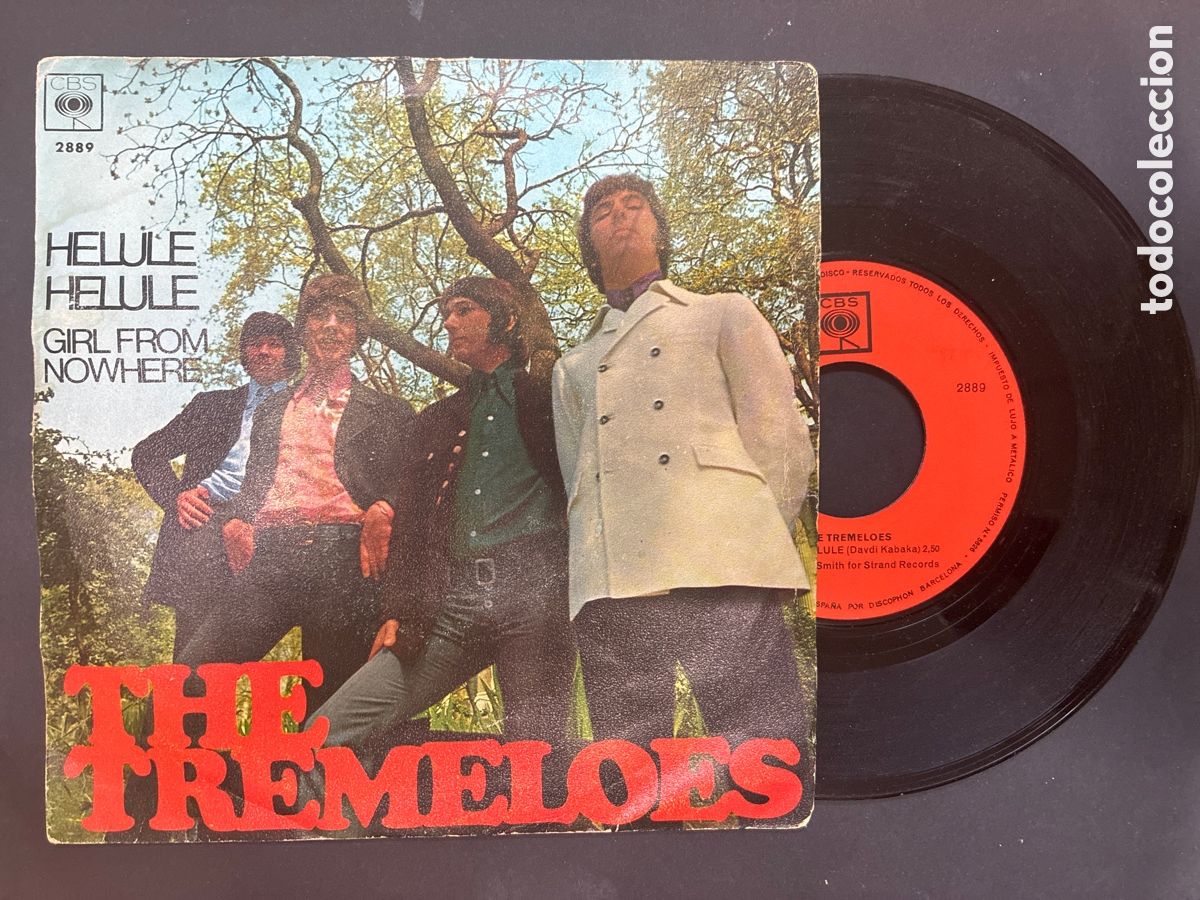 Discos de vinilo: SINGLE THE TREMELOES / HELULE HELULE / GIRL FROM NOWHERE EDITADO EN ESPA&Ntilde;A