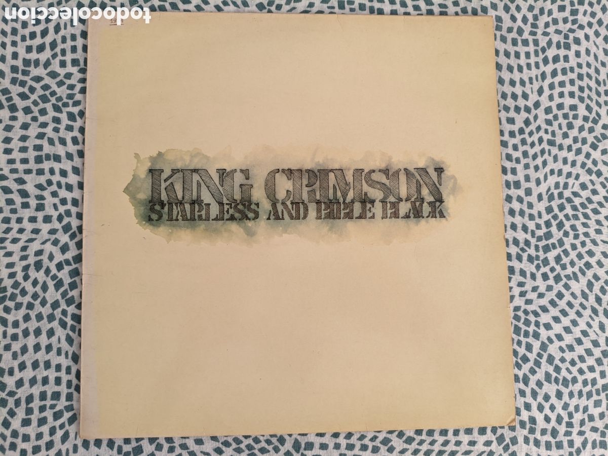 Discos de vinilo: // King Crimson &ndash; Starless And Bible Black - EG U.K 1987