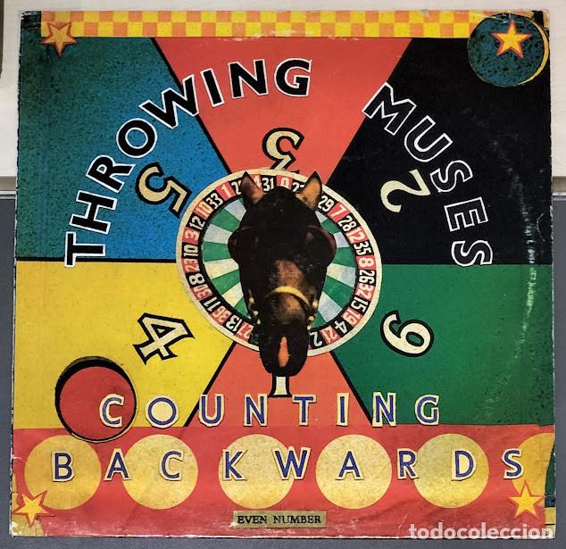 Discos de vinilo: Throwing Muses - Counting Backwards- 12&rdquo; Maxi Single, Sanni Records ref. BAD 1001. Ed. espa&ntilde;ola 1991