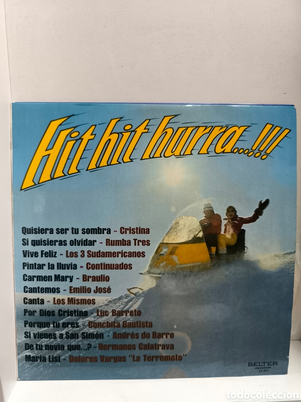 Discos de vinilo: Hit hit hurra vinilo 12&rdquo; belter recopilaci&oacute;n 1974