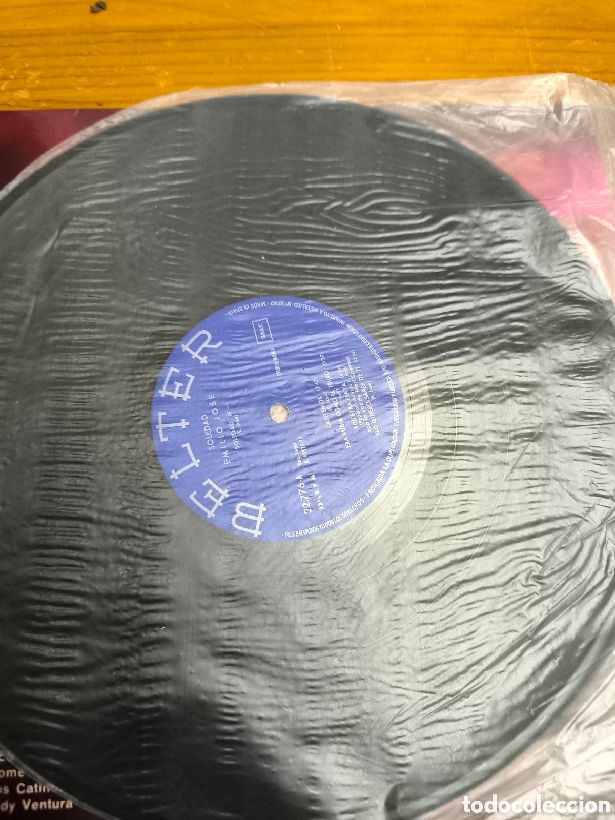 Discos de vinilo: Emilio Jos&eacute; soledad vinilo 1973 - Foto 3