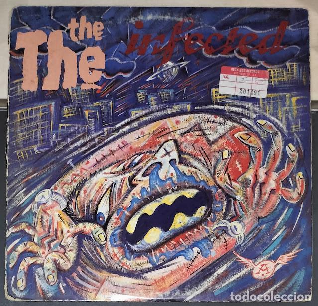 Discos de vinilo: The The - Infected - LP Epic ref. FE 40471. Ed. US 1986.