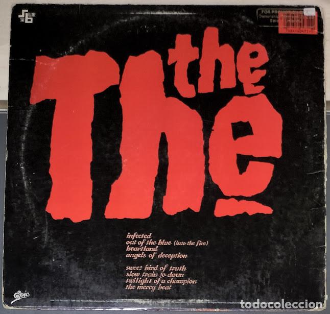Discos de vinilo: The The - Infected - LP Epic ref. FE 40471. Ed. US 1986. - Foto 6