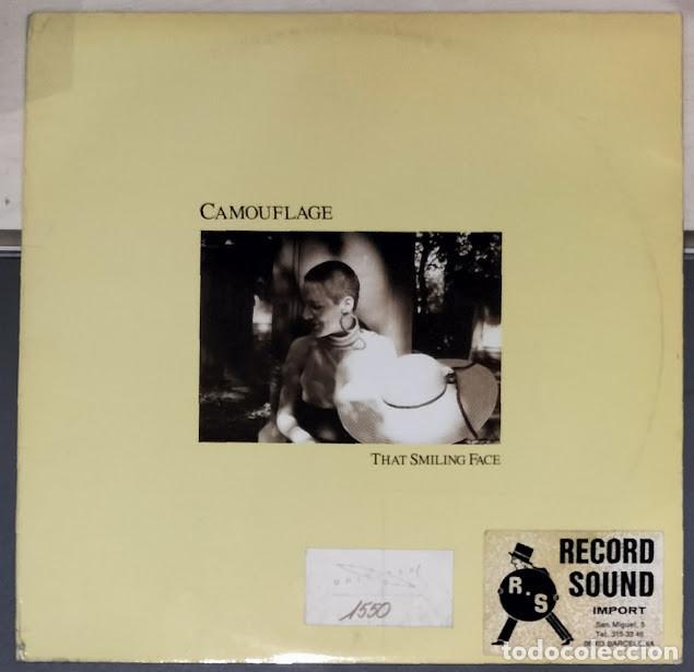 Discos de vinilo: Camouflage &lrm;- That Smiling Face - 12&rdquo; Single, Atlantic ref. 0-86436. Ed. US 1989.