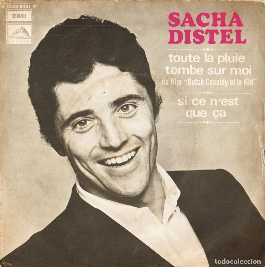 Discos de vinilo: Sacha Distel - Toute La Pluie Tombe Sur Moi 7&rdquo; made in France - 1970 EMI