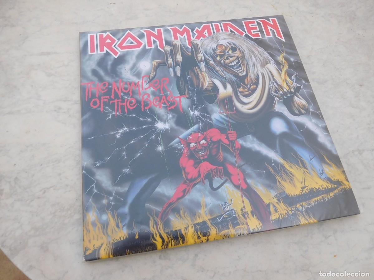 Discos de vinilo: Iron Maiden. 3 LPs. The number of the beast - Beast over Hammersmith. Parlophone &ndash; 5054197157608