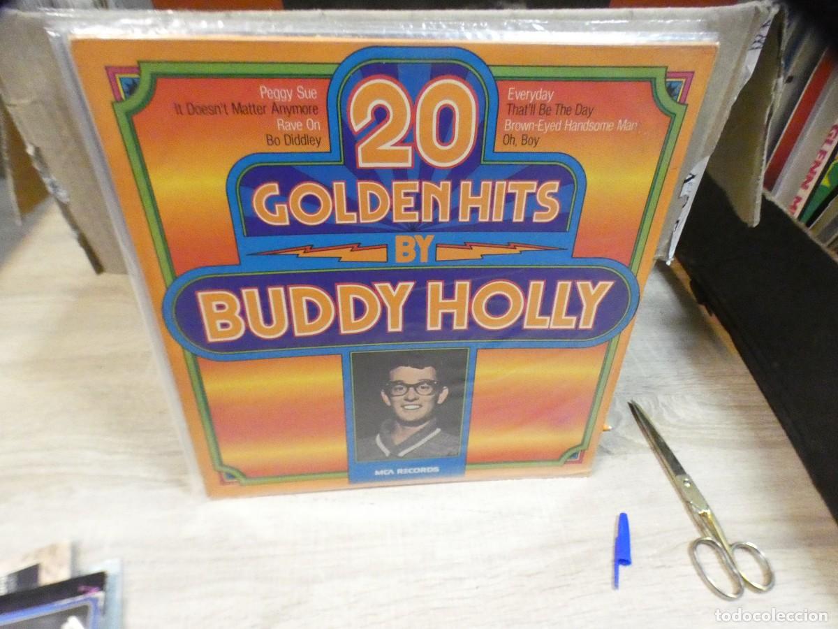 Discos de vinilo: ARKANSAS1980 PACC737 VINILO LEVE USO AUN CORRECTO EXITOS DE BUDDY HOLLY
