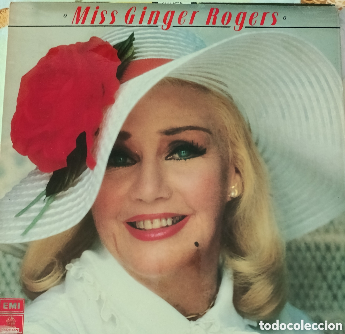 Discos de vinilo: Ginger Rogers Lp sello Emi-Odeon editado en Inglaterra.